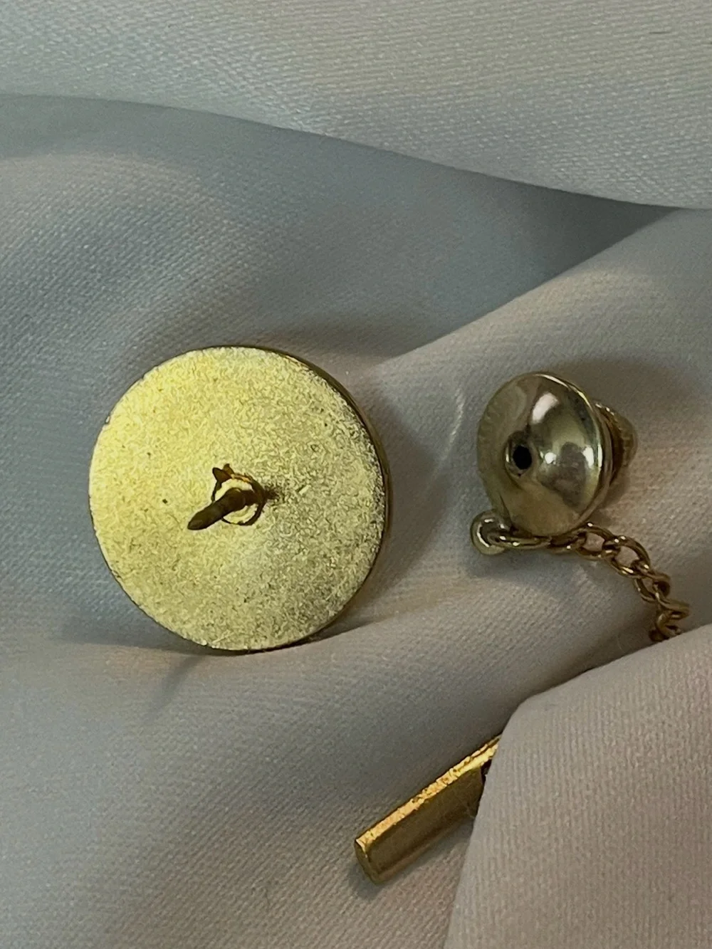 Vintage Sears and GE Gold Filled Tie Tack and Pin Lot- Gold